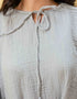 MUSLIN FLARED A-LINE TOP